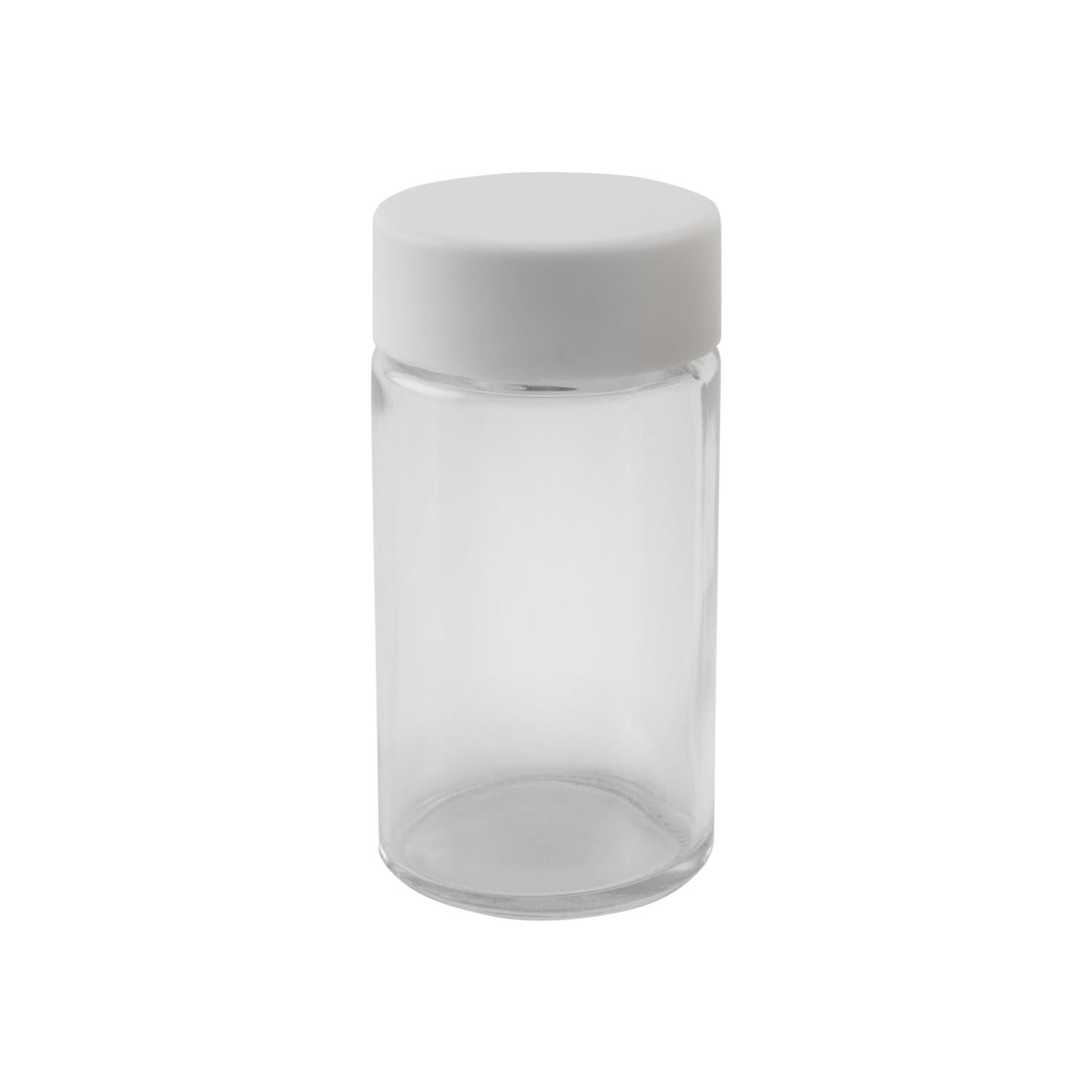 84mm / 4mm Glass Jar - Loud Lock - Clear - 200ct