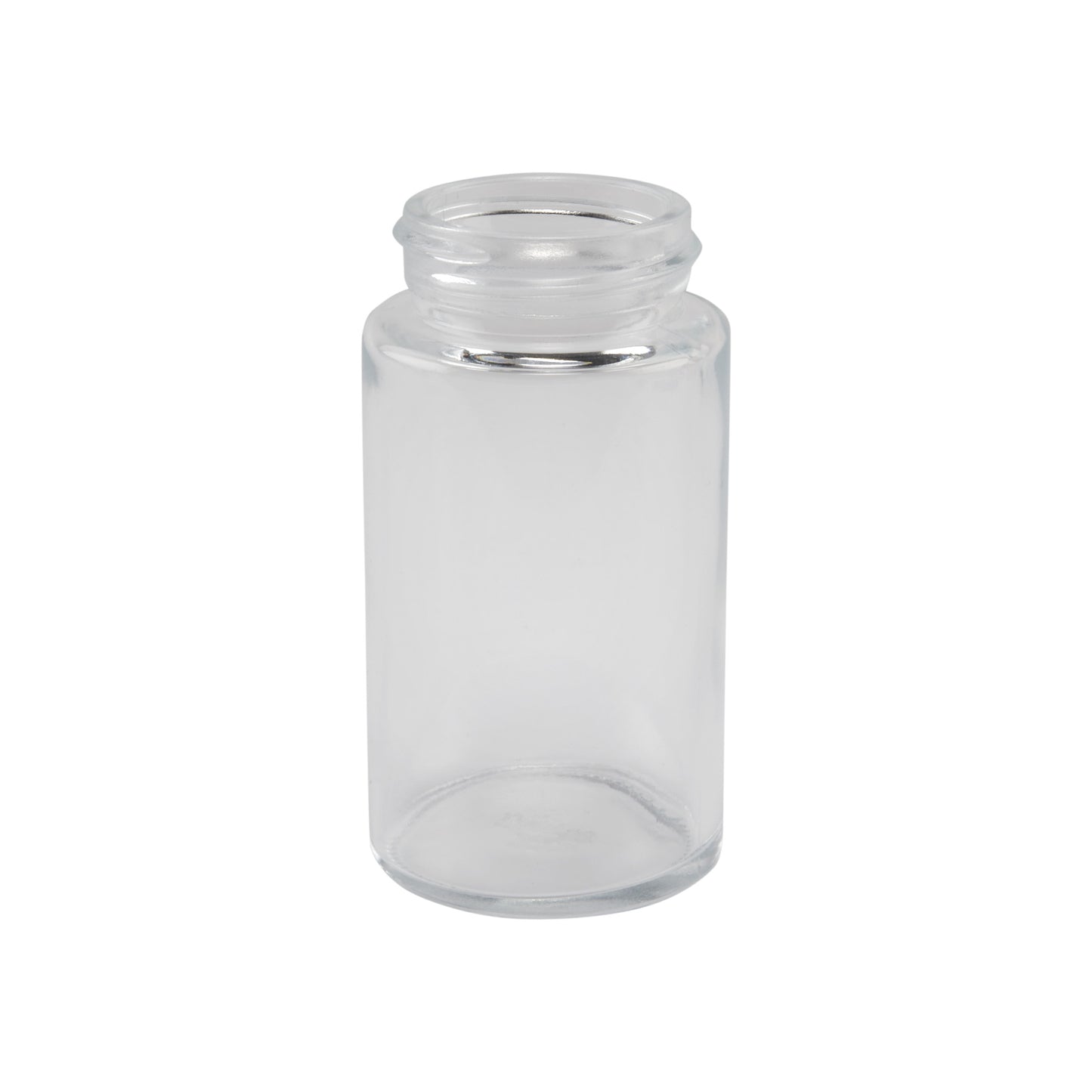 84mm / 4mm Glass Jar - Loud Lock - Clear - 200ct