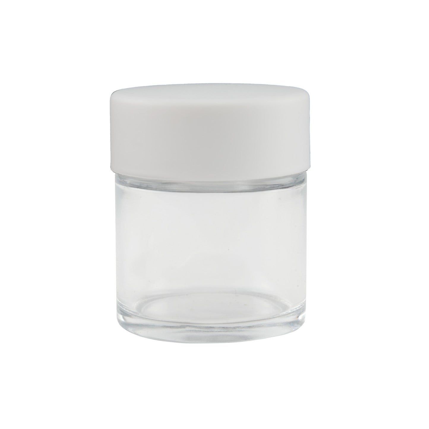 1oz / 44mm Glass Jar - Loud Lock - Clear -200ct