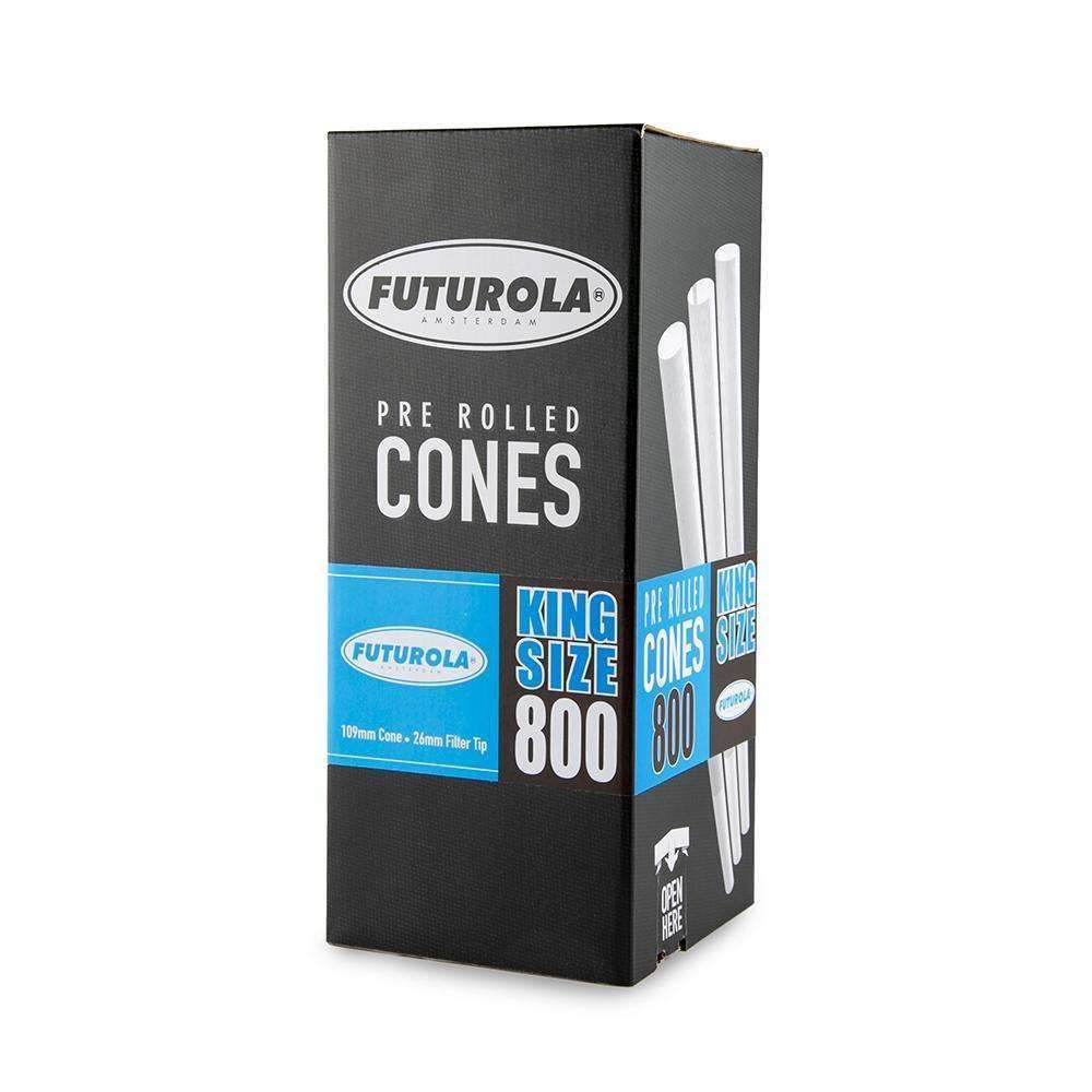 King - Futurola - Non Printed Tip - White - 800ct