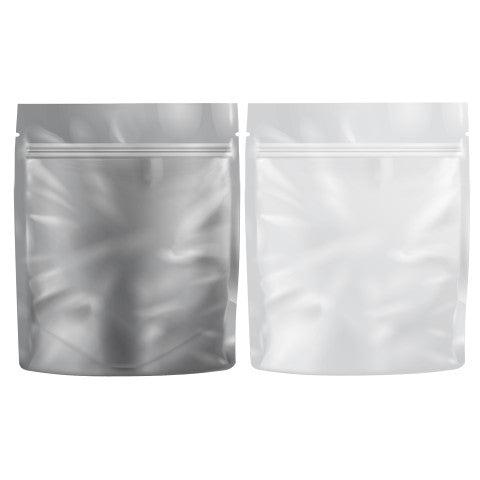 1g Pre-Pack Mylar Bags - White/Clear Window