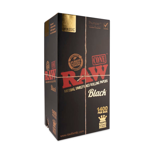 King - Raw - Classic - Black - 1400ct