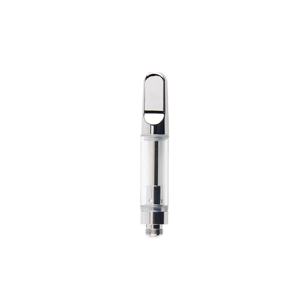 Wide Mouth Ceramic Glass Oil Atomizer 1.6 Mm - Chrome 1Ml Ez Process 100Ct Cartridge