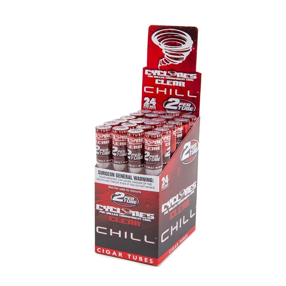 Cyclone Clear Red Chill - 24ct