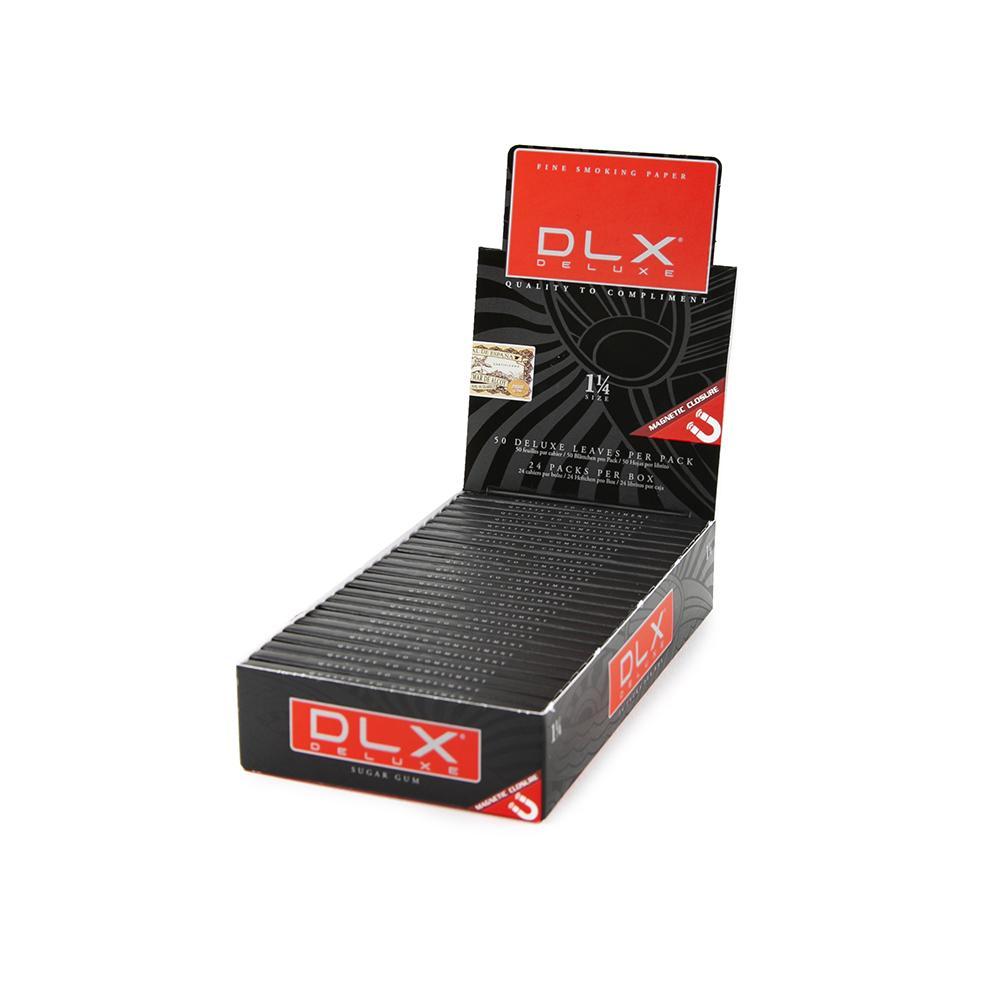 DLX Deluxe Rolling Papers - 1 1/4 - 24ct