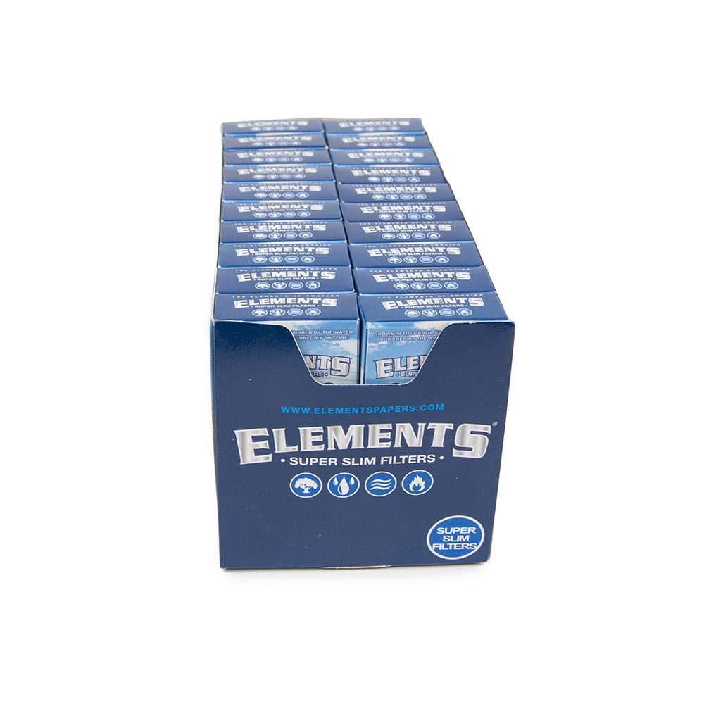 Elements Super Slim Filters - 20ct