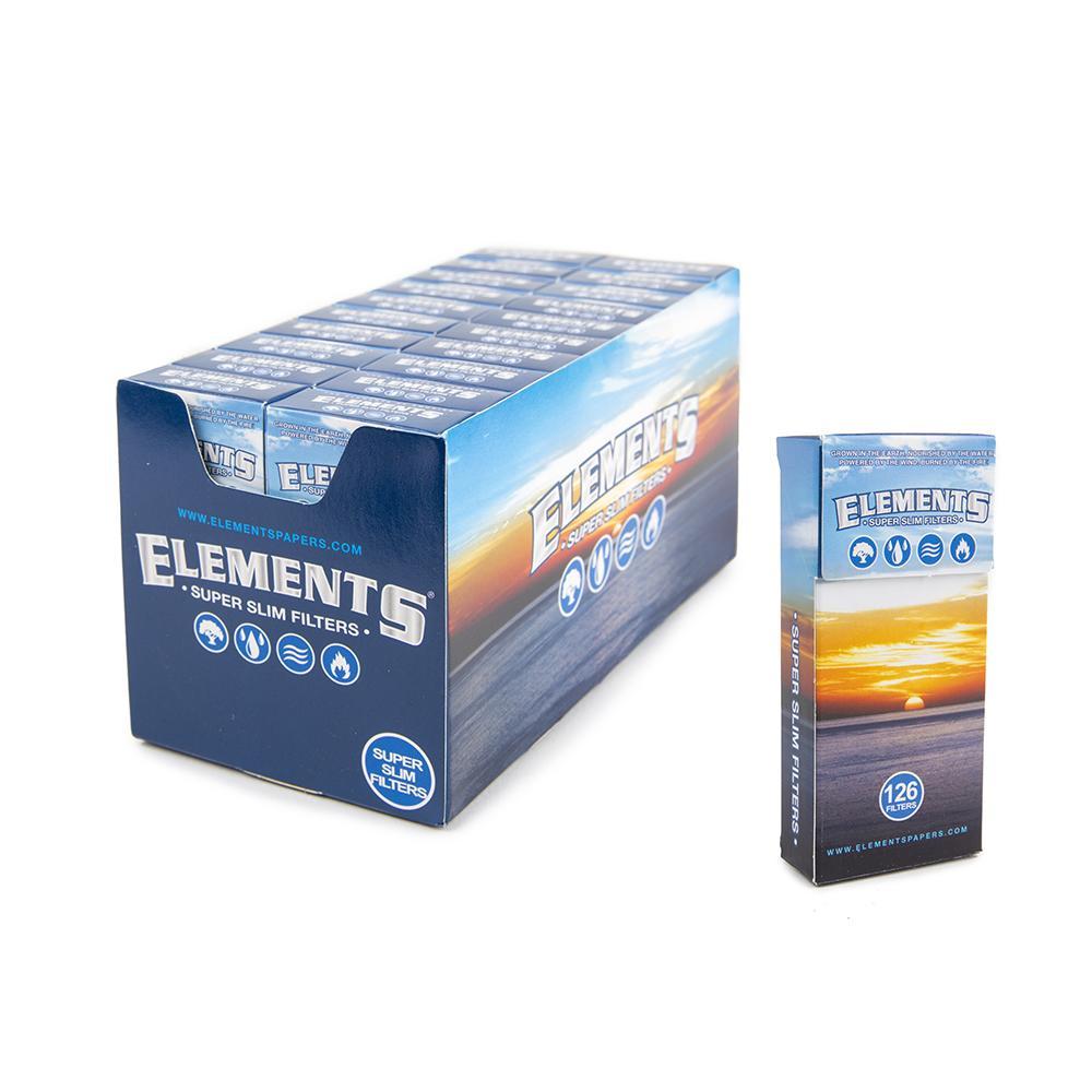 Elements Super Slim Filters - 20ct