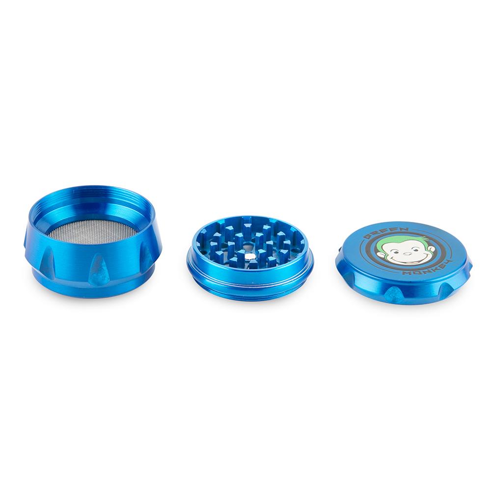 Green Monkey Grinder - Baboon - Blue - 50MM