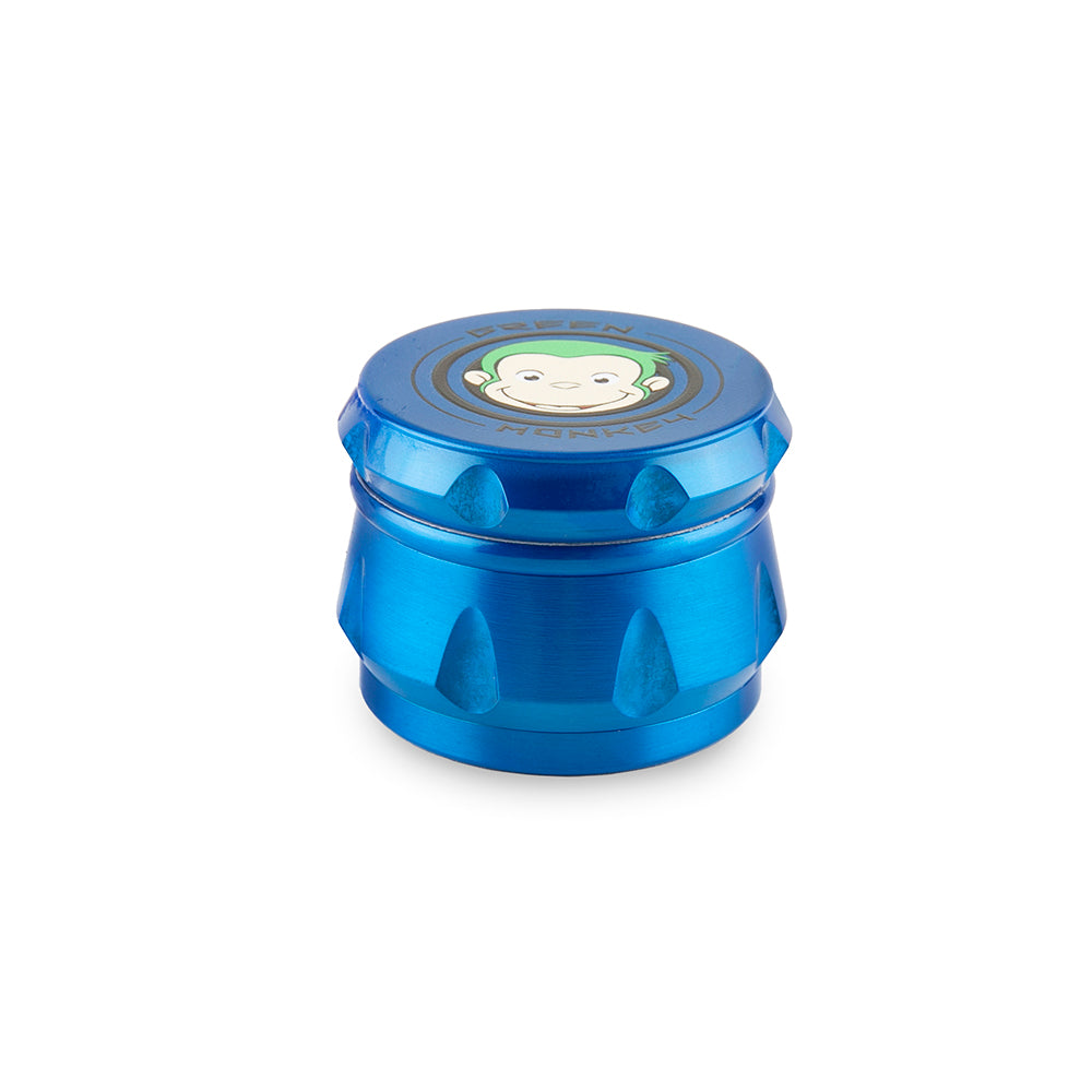 Green Monkey Grinder - Baboon - Blue - 63MM