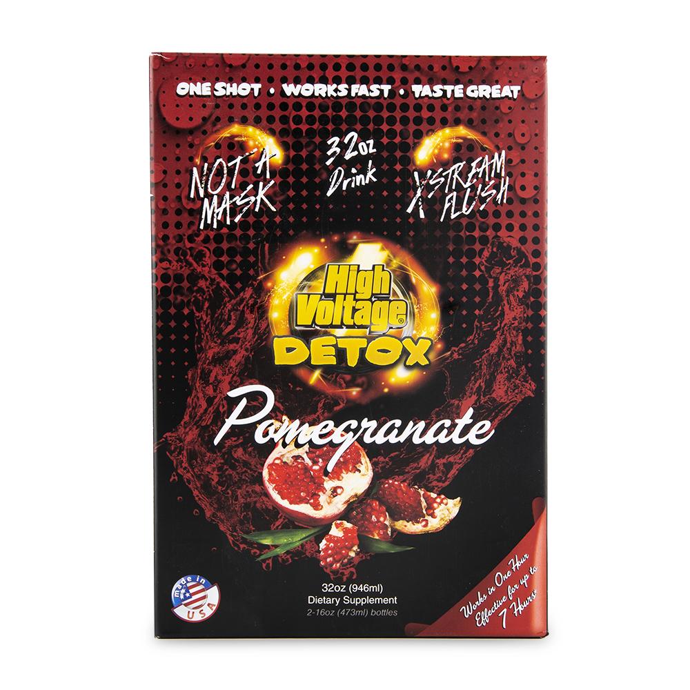 High Voltage Detox 32oz - Pomegranate