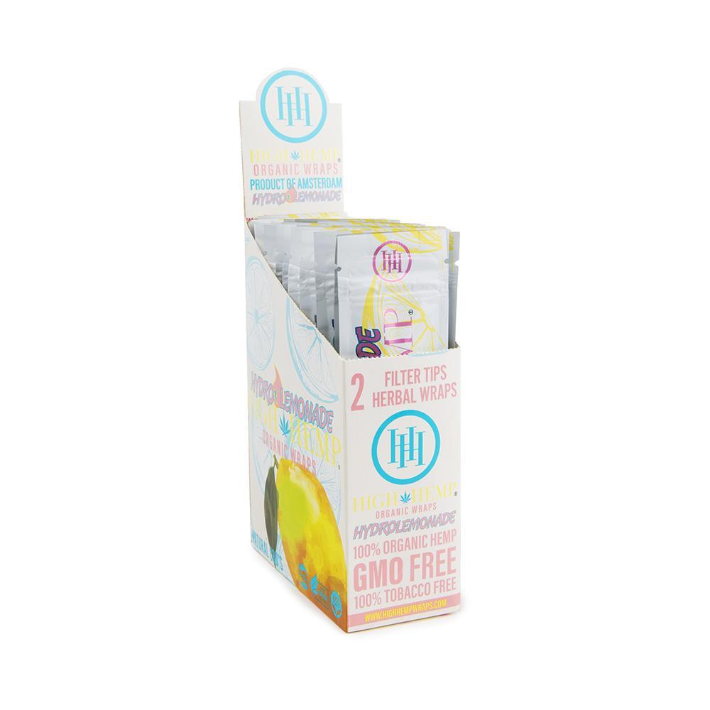 High Hemp Hydro Lemonade Wraps - 25ct