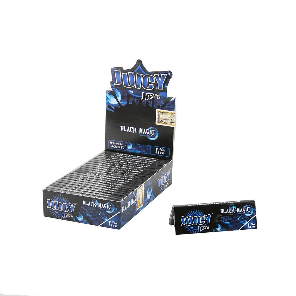 Juicy Jays Black Magic Papers 1 1/4 - 24ct