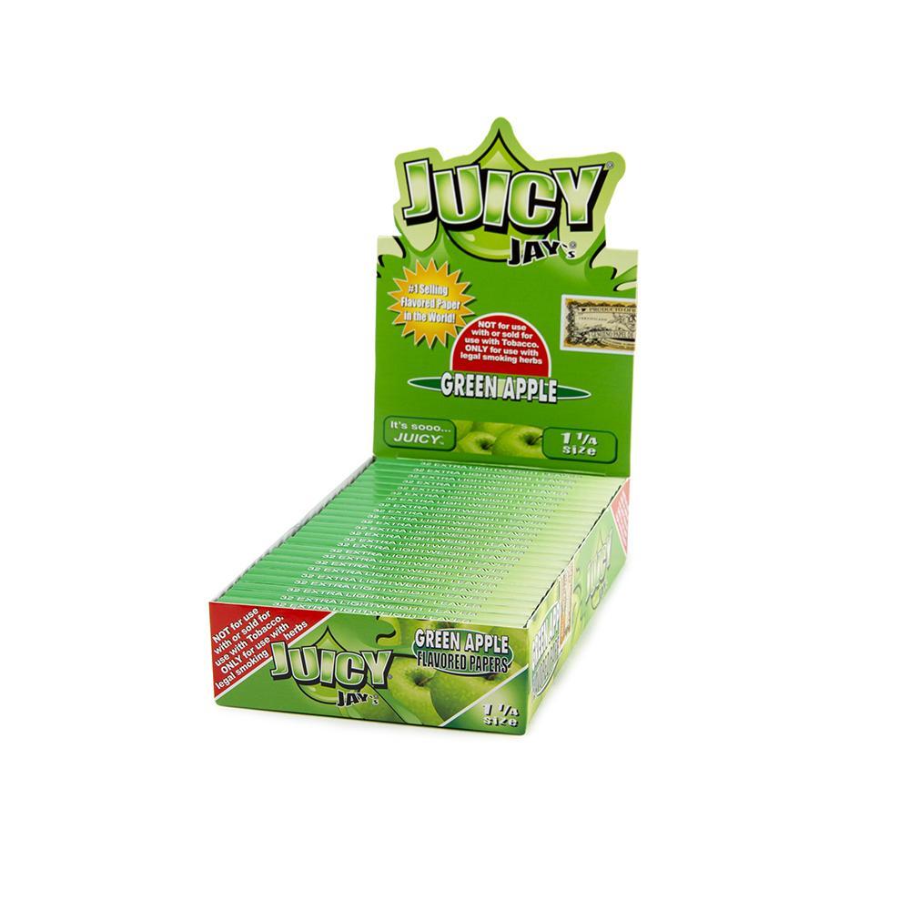 Juicy Jays Green Apple Papers 1 1/4 - 24ct