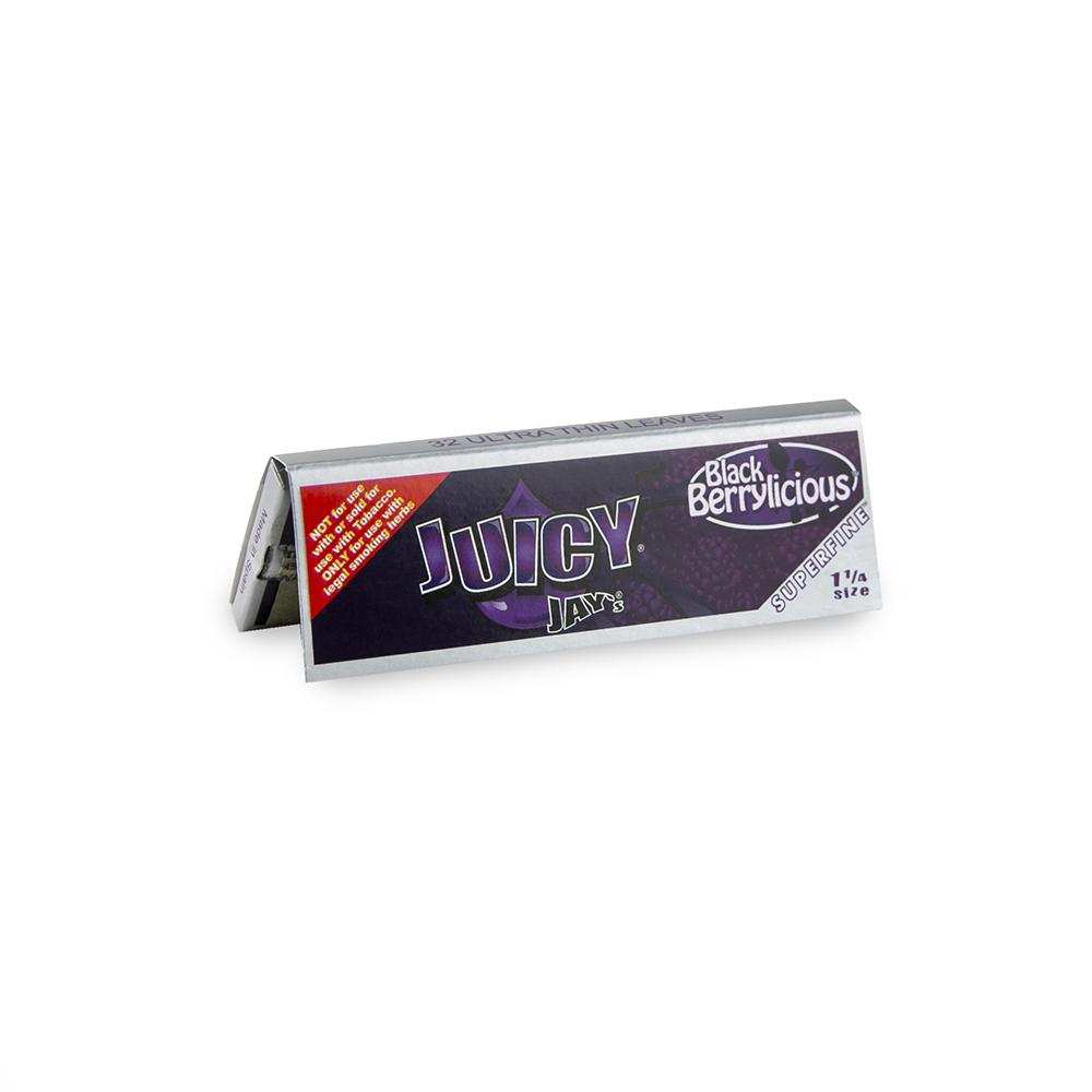 Juicy Jays Super Fine Blackberrylicious Papers 1 1/4 - 24ct