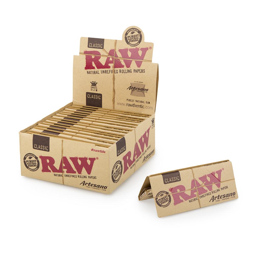 RAW Artesano King Slim - 15 Ct