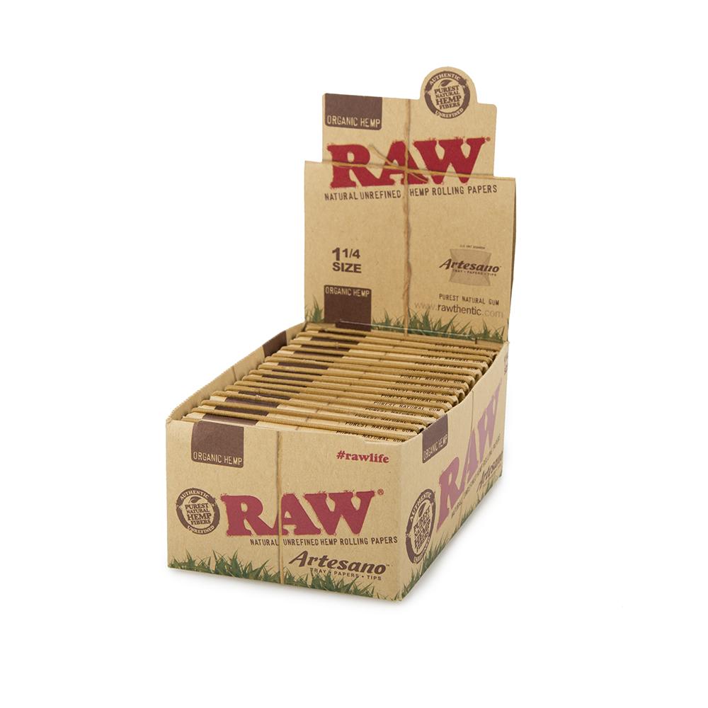 RAW Organic Artesano 1 1/4 Box - 15 Ct