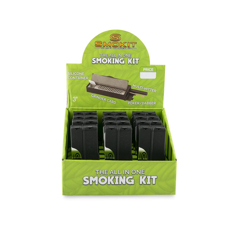 Smokit Dugout Case - Black - 12ct