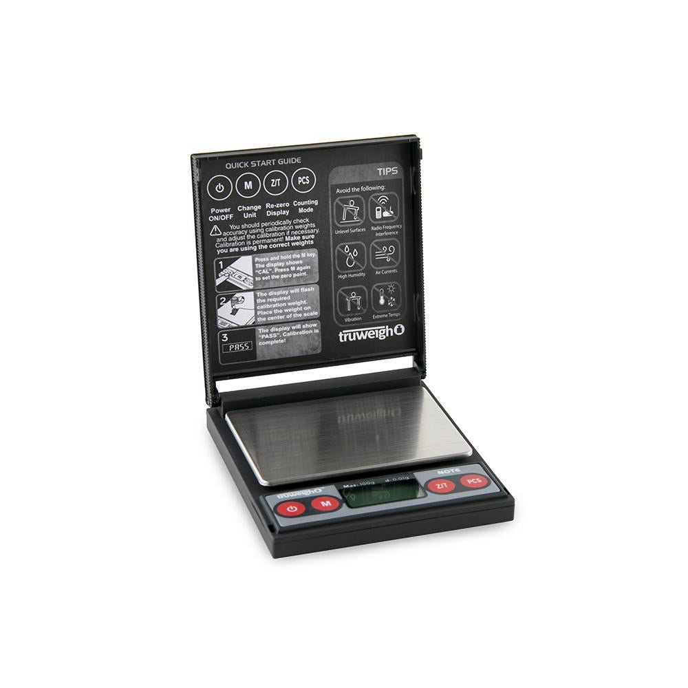 Truweigh Note Digital Mini Scale 100G X 0.01G - Black