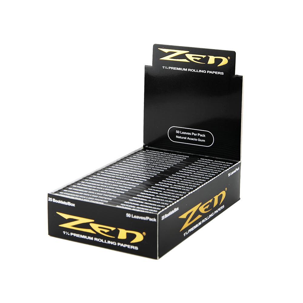 Zen Rolling Papers - Black & Gold - 25ct