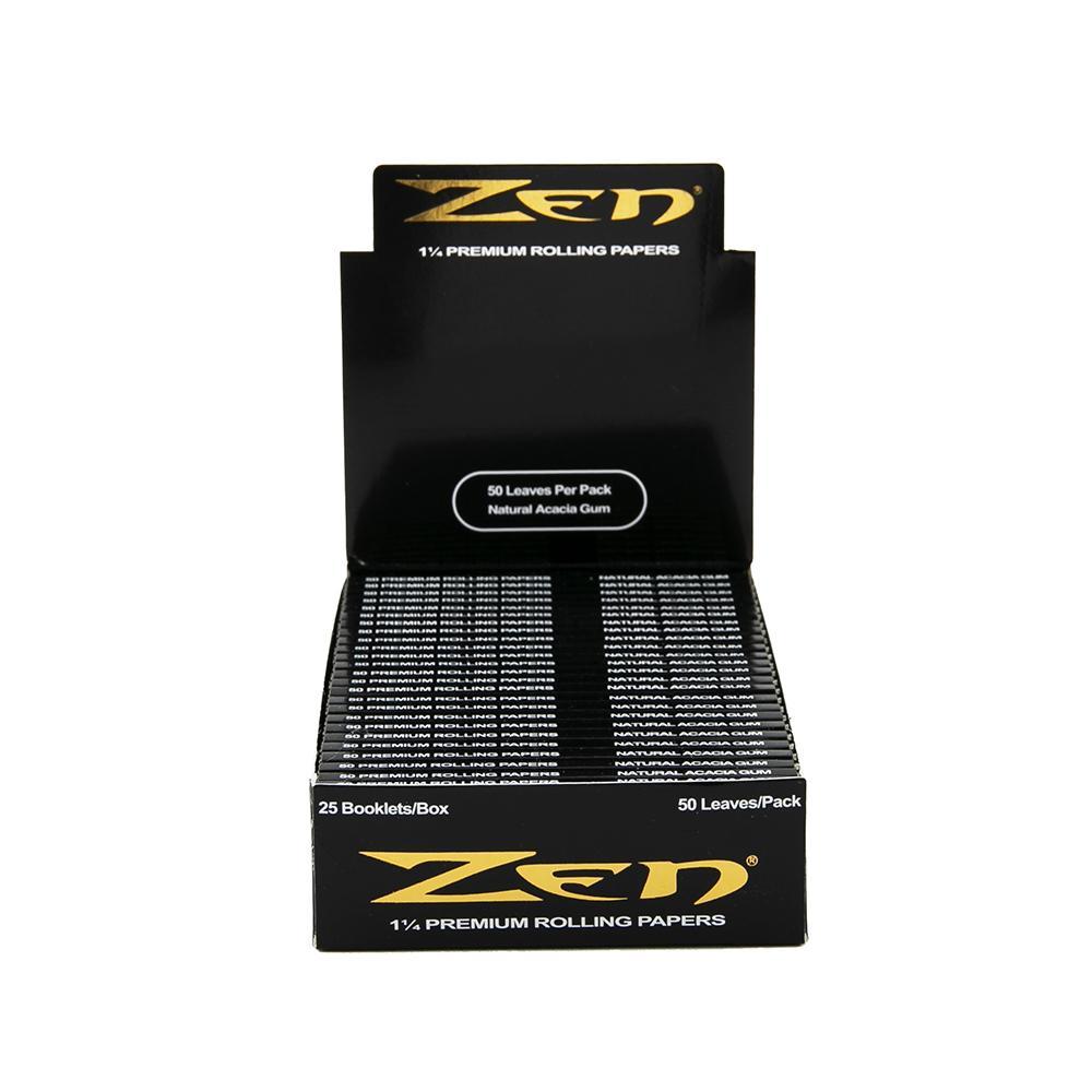 Zen Rolling Papers - Black & Gold - 25ct