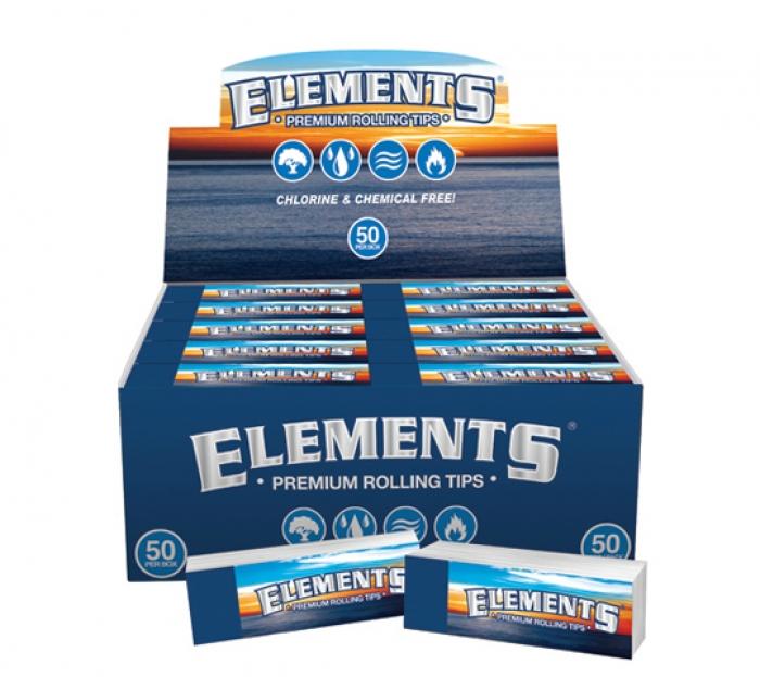 Elements Premium Rolling Tips - 50 Ct