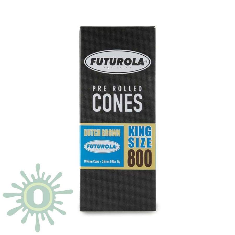 Futurola Cones King Size Dutch Brown - 800Ct Rolling Papers