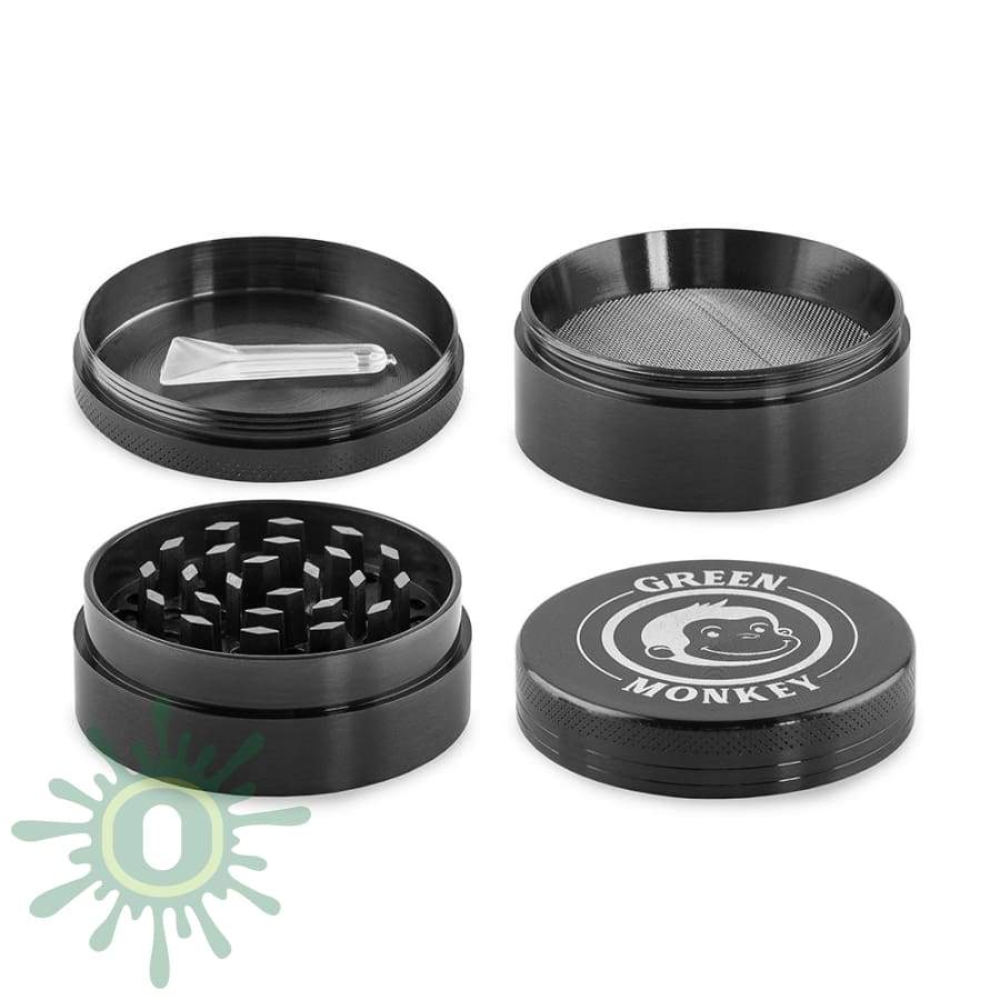 Green Monkey Grinder - Capuchin Black Grinders