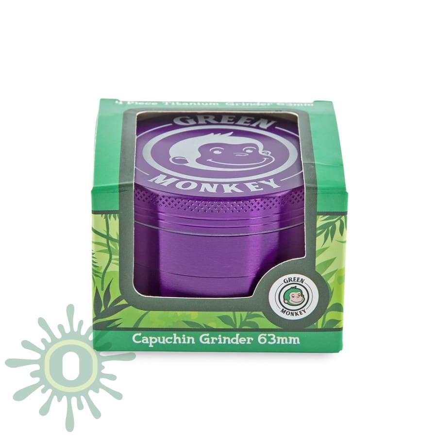 Green Monkey Grinder - Capuchin Purple Grinders