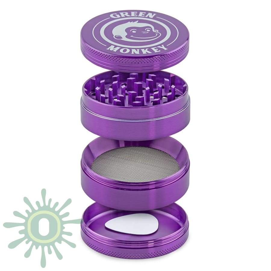 Green Monkey Grinder - Capuchin Purple Grinders