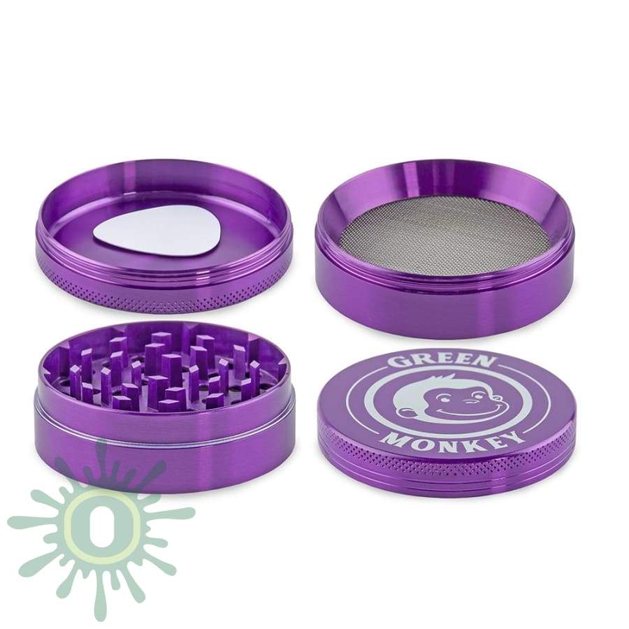 Green Monkey Grinder - Capuchin Purple Grinders