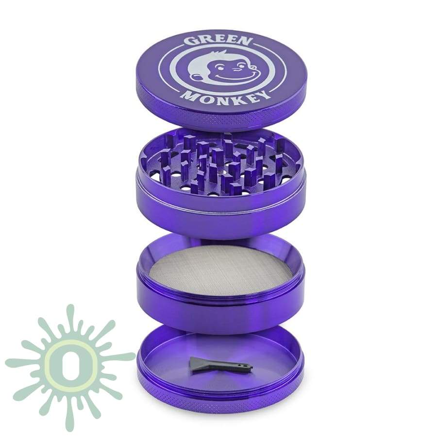 Green Monkey Grinder - Capuchin Purple Grinders