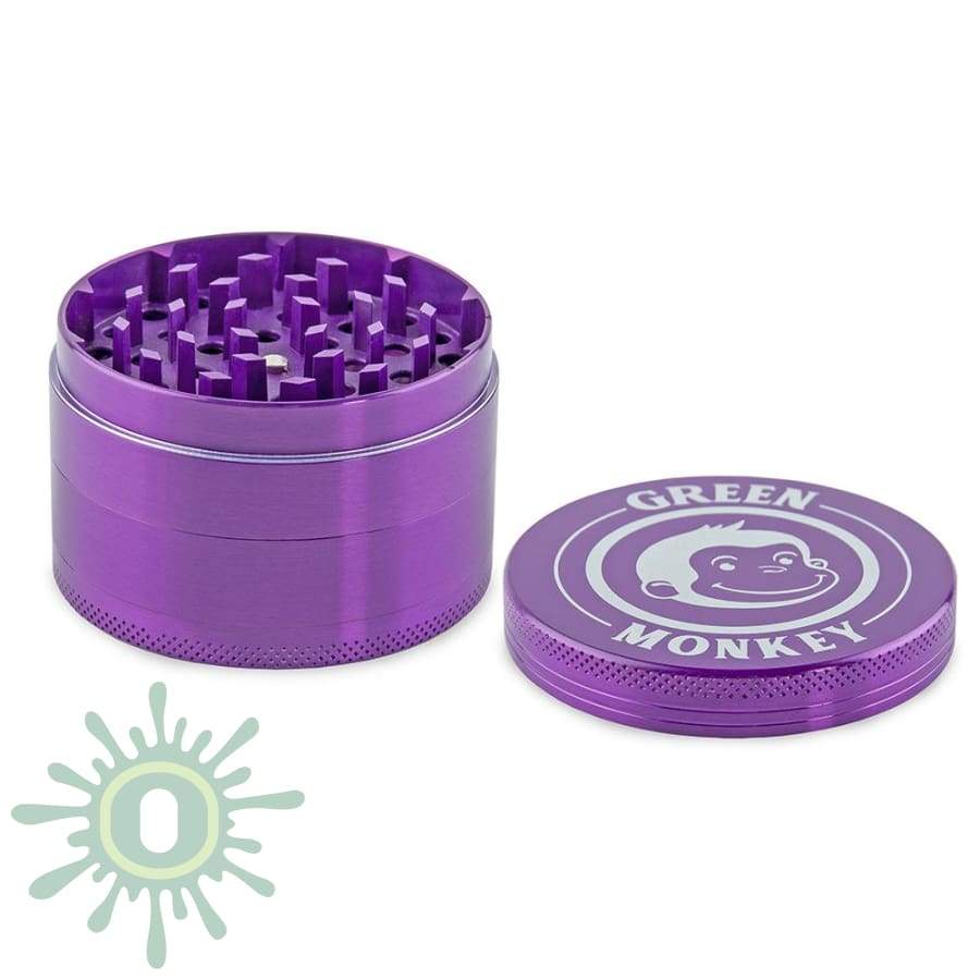 Green Monkey Grinder - Capuchin Purple Grinders