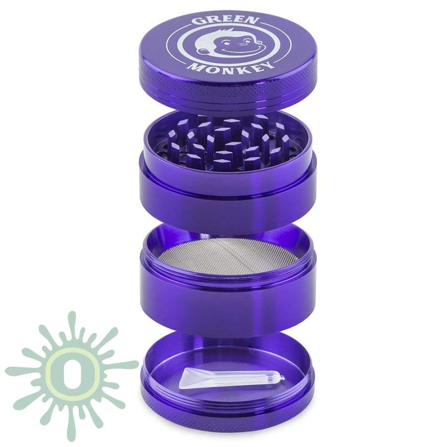 Green Monkey Grinder - Capuchin Purple Grinders