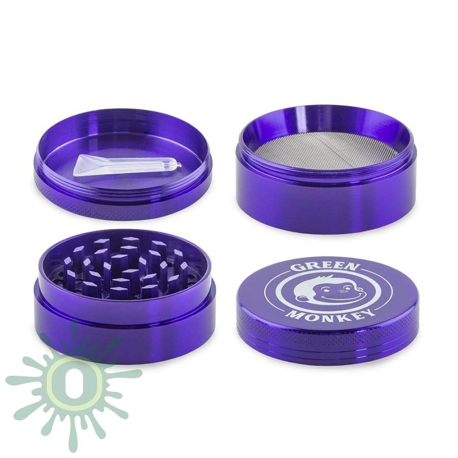 Green Monkey Grinder - Capuchin Purple Grinders