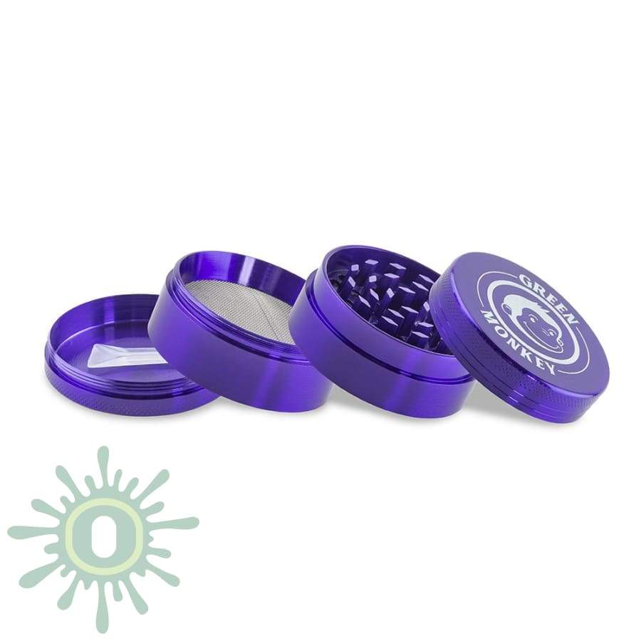 Green Monkey Grinder - Capuchin Purple Grinders