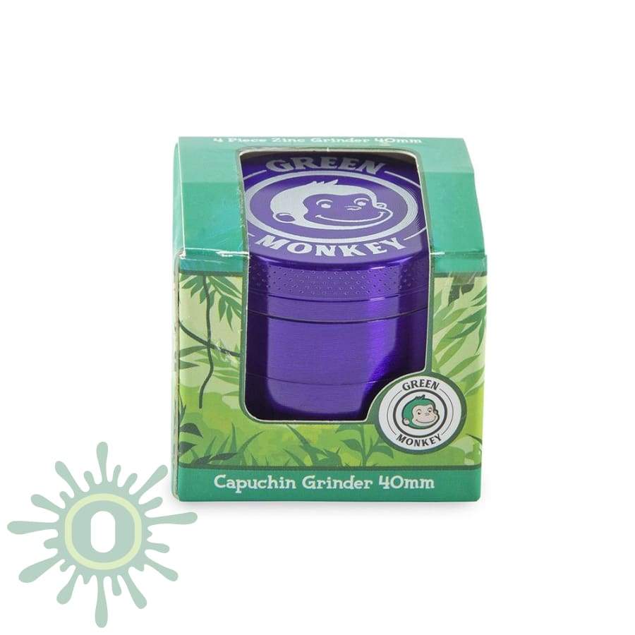 Green Monkey Grinder - Capuchin Purple Grinders