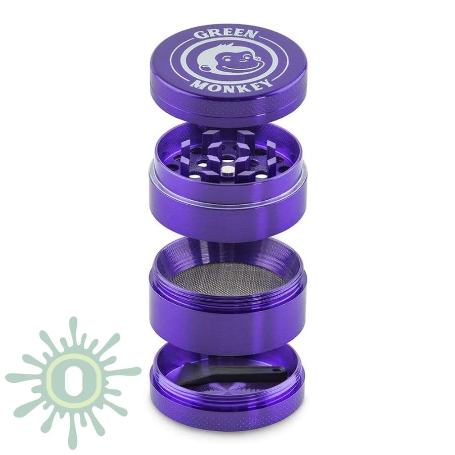 Green Monkey Grinder - Capuchin Purple Grinders