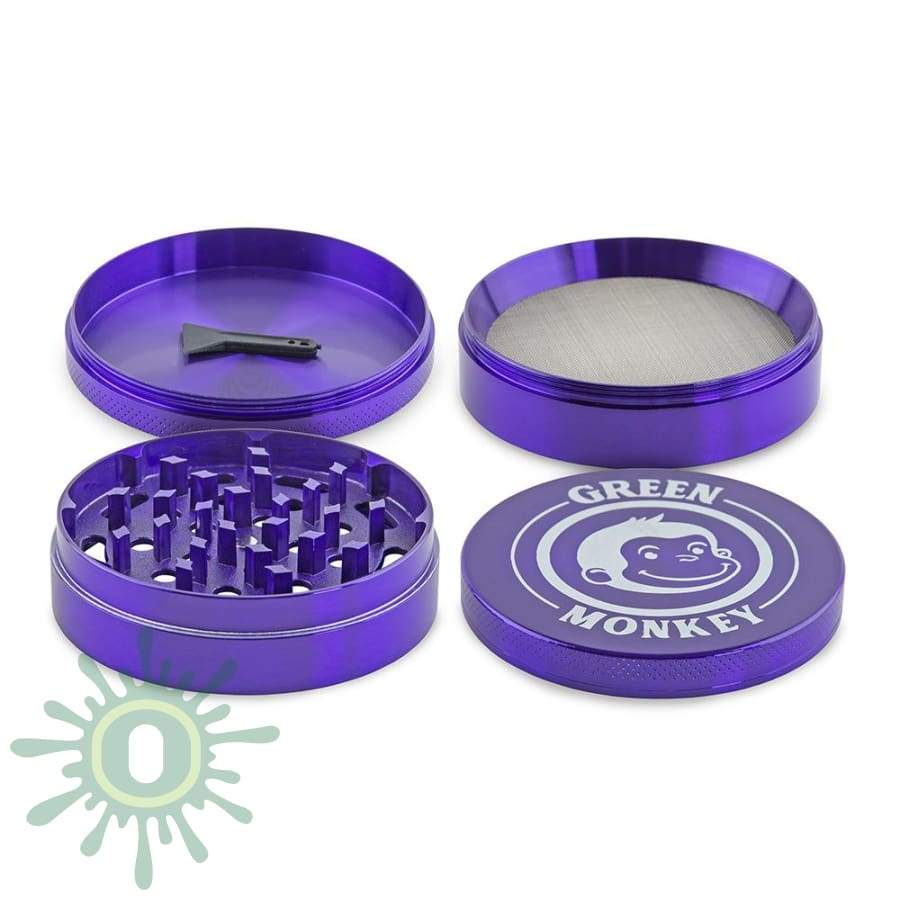 Green Monkey Grinder - Capuchin Purple Grinders