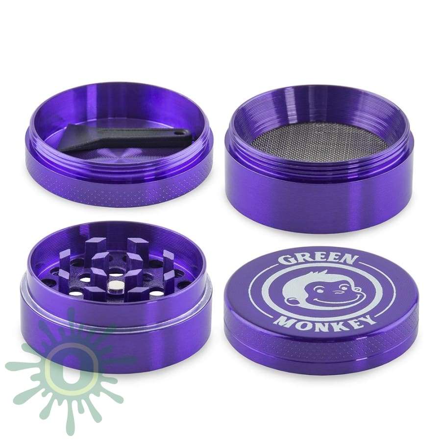 Green Monkey Grinder - Capuchin Purple Grinders