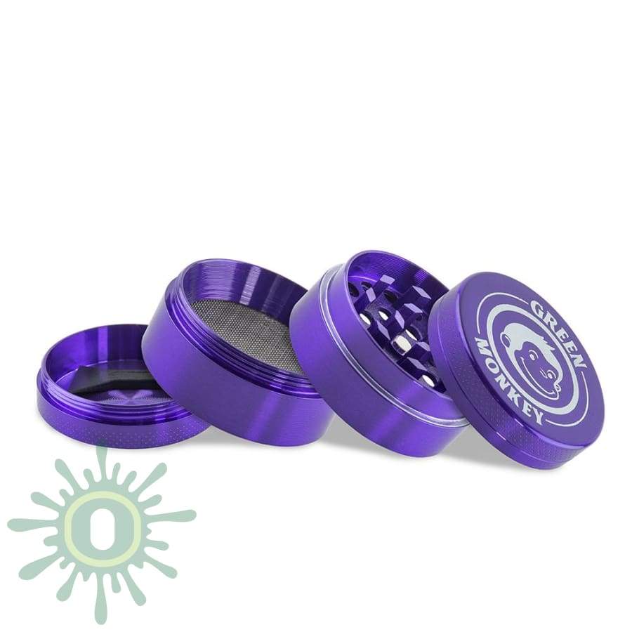 Green Monkey Grinder - Capuchin Purple Grinders