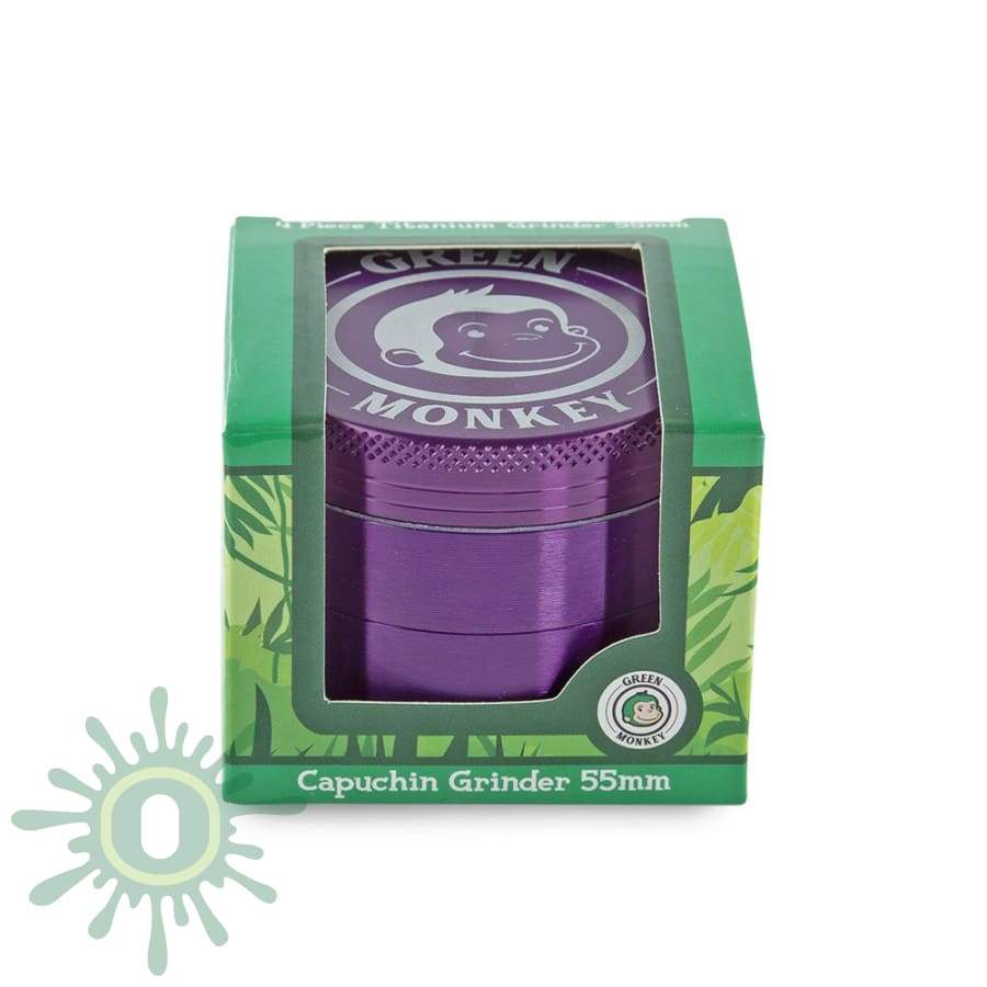 Green Monkey Grinder - Capuchin Purple Grinders