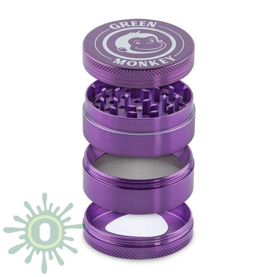 Green Monkey Grinder - Capuchin Purple Grinders