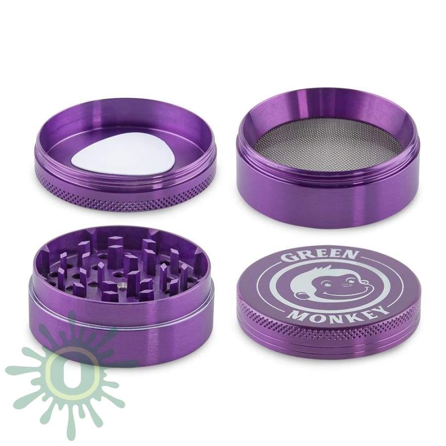 Green Monkey Grinder - Capuchin Purple Grinders