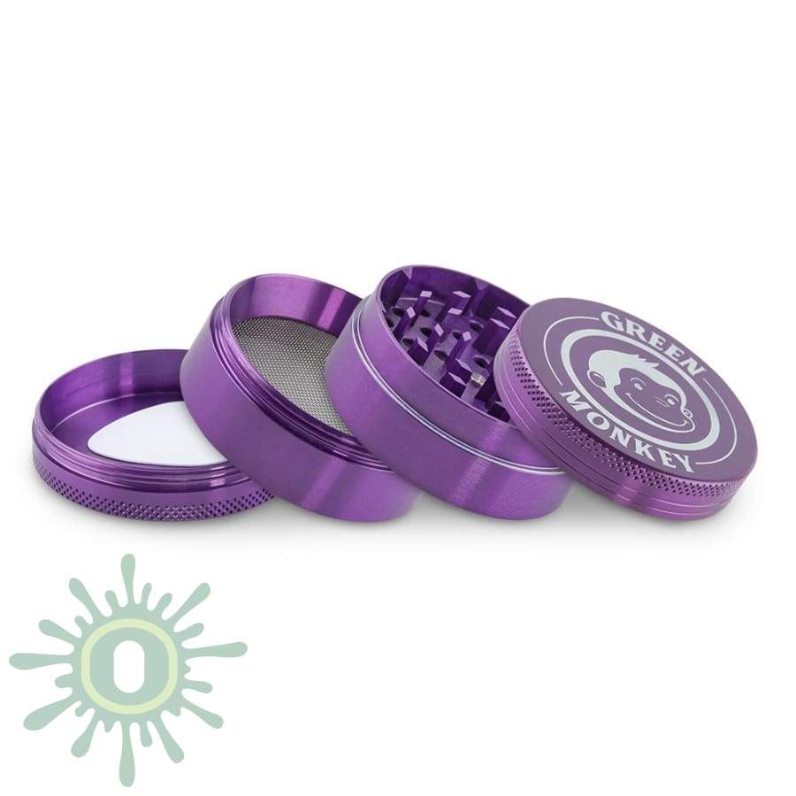 Green Monkey Grinder - Capuchin Purple Grinders