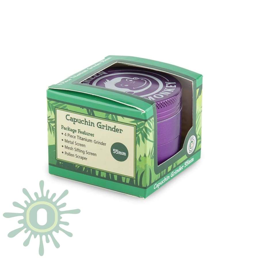 Green Monkey Grinder - Capuchin Purple Grinders