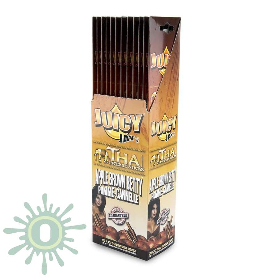 Juicy Jays Incense - Apple Brown 20Pk 12Ct