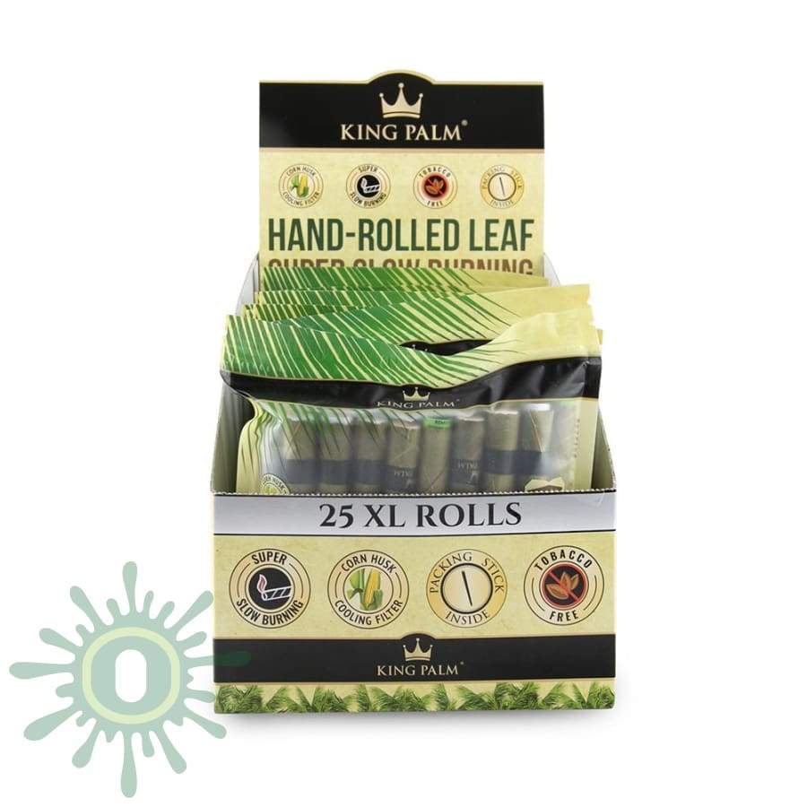 King Palm Xl Size Bulk 25Pk + Boveda - 8Ct Blunt Wraps