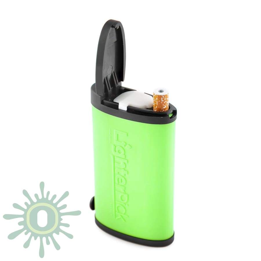 Lighterpick All-In-One Waterproof Smoking Dugout - Green