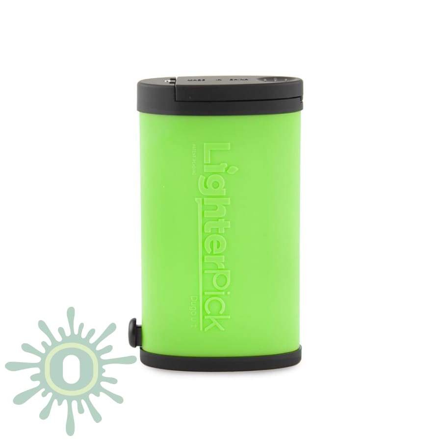 Lighterpick All-In-One Waterproof Smoking Dugout - Green