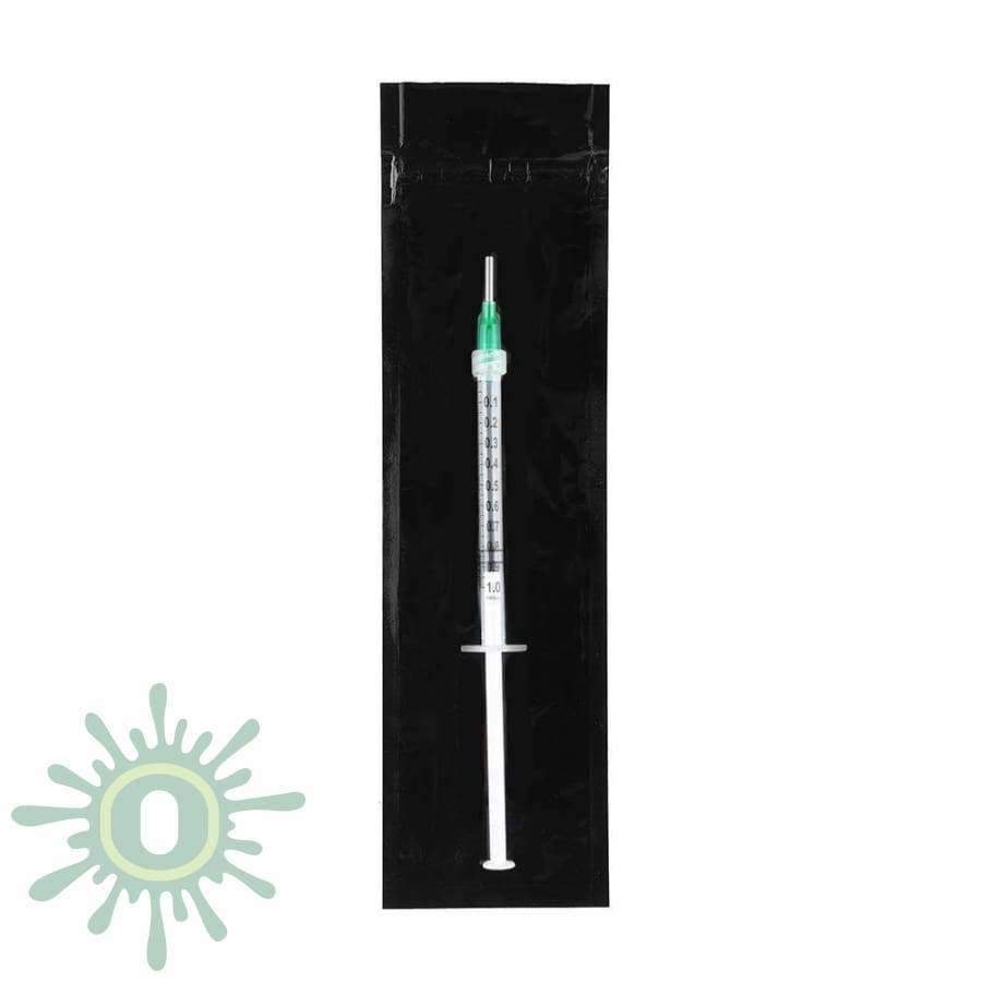 Loud Lock Mylar Bags - Syringe - Black - 1000ct